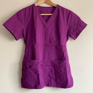 Cherokee luxe scrub top